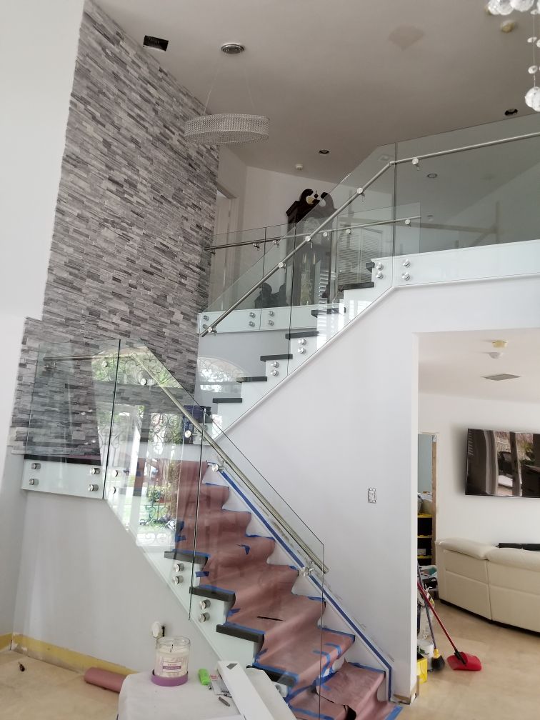 Professional shower door installation
