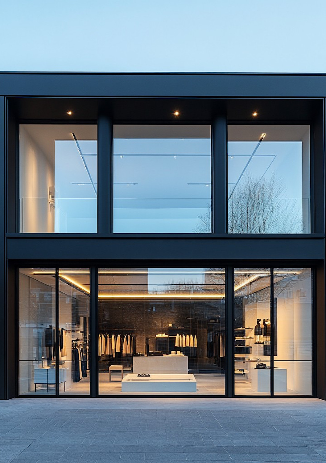 Commercial glass installation Miami office business storefront